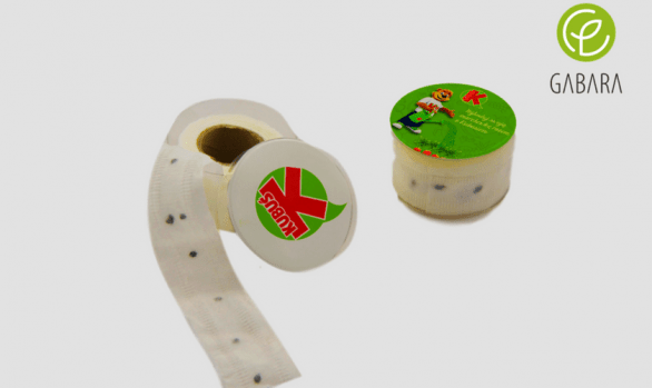 Tape with seeds